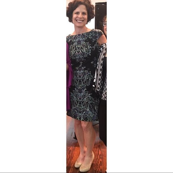 Stitch Fix wisp Damask Color Block Bodycon Dress - Picture 7 of 8